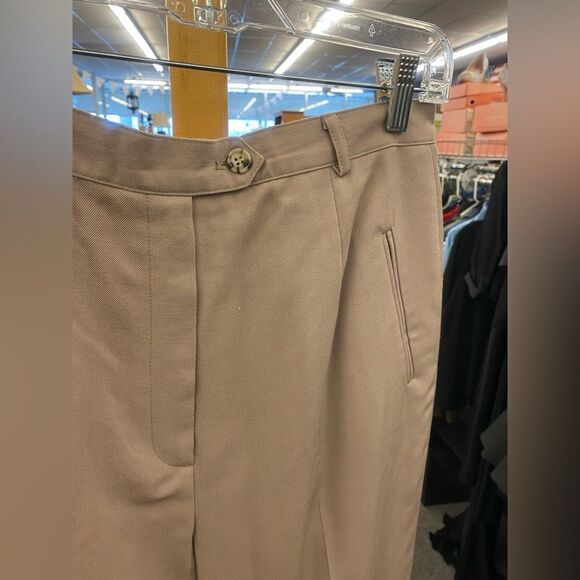 Vintage Austin Reed Sz. 10Petite Tan Pantsuit - Picture 6 of 6